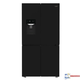 Réfrigérateur Side By Side WHIRLPOOL WQU391663WBNA 4 Portes NoFrost - 534 L - Noir