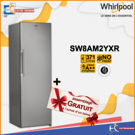 Réfrigérateur WHIRLPOOL SW8AM2YXR 371Litres Nofrost Inox