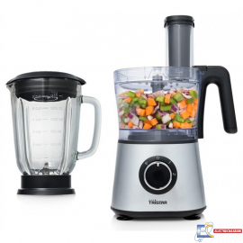 Kiwi Robot de cuisine Multifonction hachoir blender mixeur , 8en1 500W  Blanc à prix pas cher