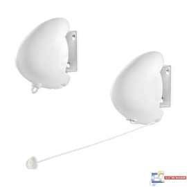 Séchoir mural LEIFHEIT Rollfix Single Longline  80 - 83106 - Blanc
