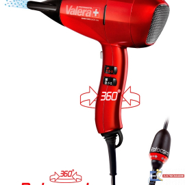 Sèche Cheveux VALERA SWISS Professionnel SN 9400 - 2400W - Nano Ionic - Rouge