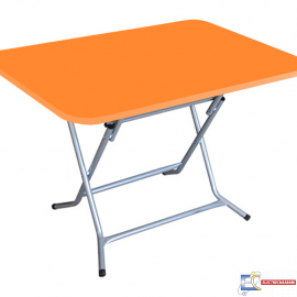 Table SOTUFAB Pliante Rectangulaire 120x80 PVC - Orangé - TC0034ORG