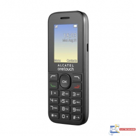 Téléphone Portable Alcatel 1016D Noir - Double SIM - Noir