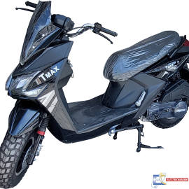 Scooteur UNISCOOT TMAX+ 125CC - Noir brillant