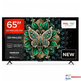 Téléviseur Qled Mini Led TCL 65C6K  65" Smart Google Tv 4K - Noir