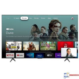 Téléviseur QLED TCL 55''  55P7K Smart Google TV - UHD 4K