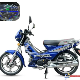 Motocycle Forza MotoStars FIRST MAXIII 3- 125CC - DIGITAL Bleu
