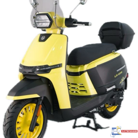 SCOOTER LA VITA 125CC injection - JAUNE/NOIR