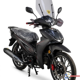Moto BBM OPTIMUS 125cc avec frein à main - Noir Matt