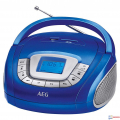 Radio AEG SD-USB-MP3 SR 4373 Bleu