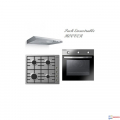 Pack Encastrable Hoover Four Hoover Encastrable HON602X + Plaque De Cuisson Hoover HHW6LMX + Hotte CFT610/4X