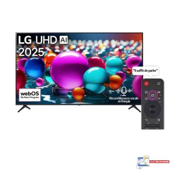 Televiseur Led LG 50'' AI UA85 4K Smart