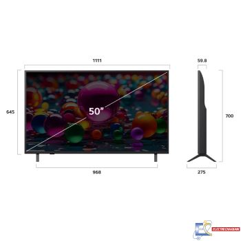 Televiseur Led LG 50'' AI UA85 4K Smart